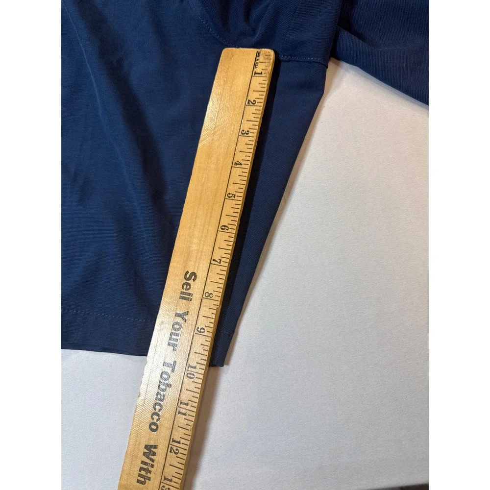 Banana Republic Core Temp Shorts Mens 40 Navy Blue Performance Golf Casual 9 In